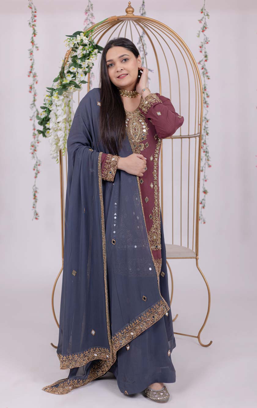 Mirror Work Suit Set