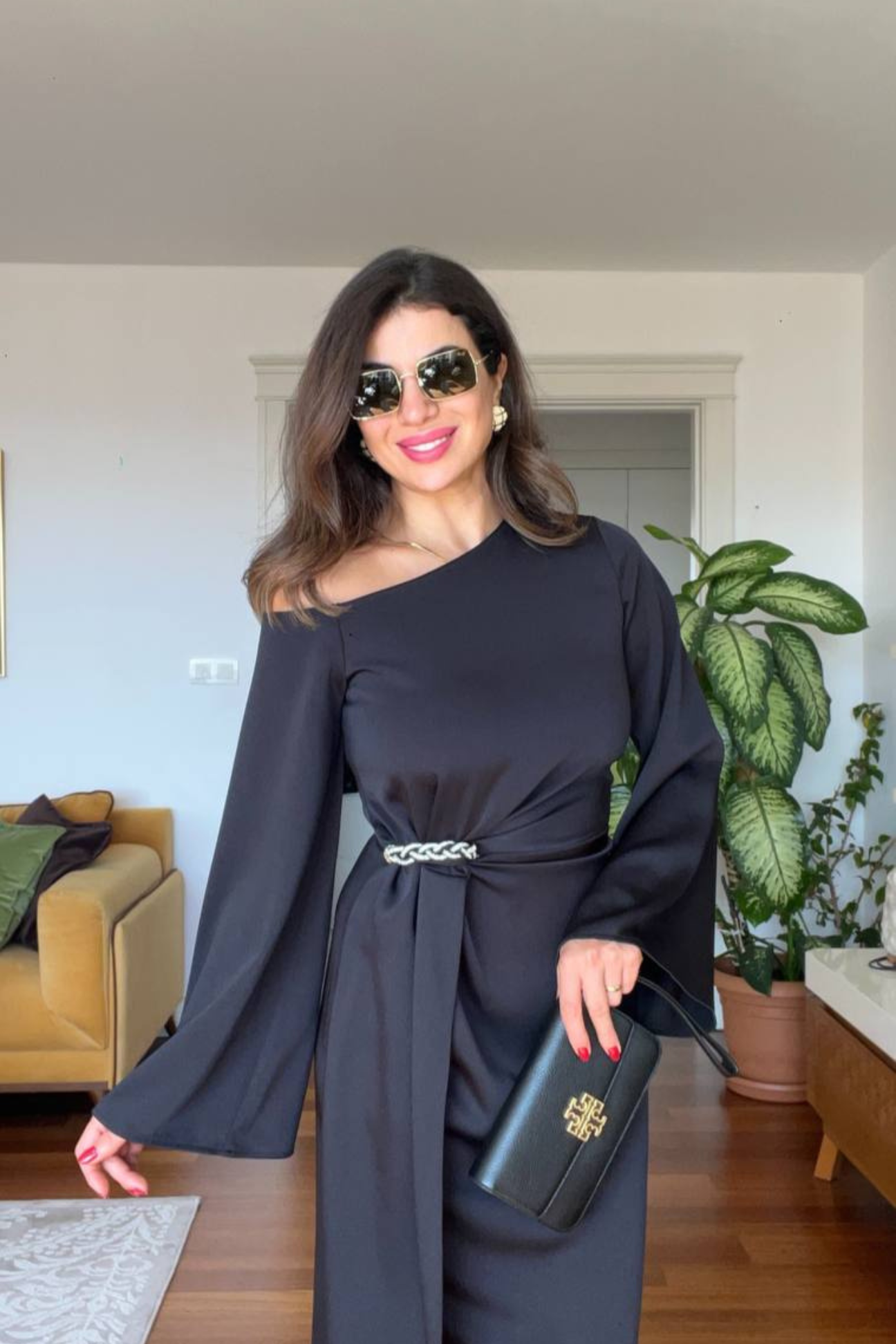 Shoulder Detail Dress