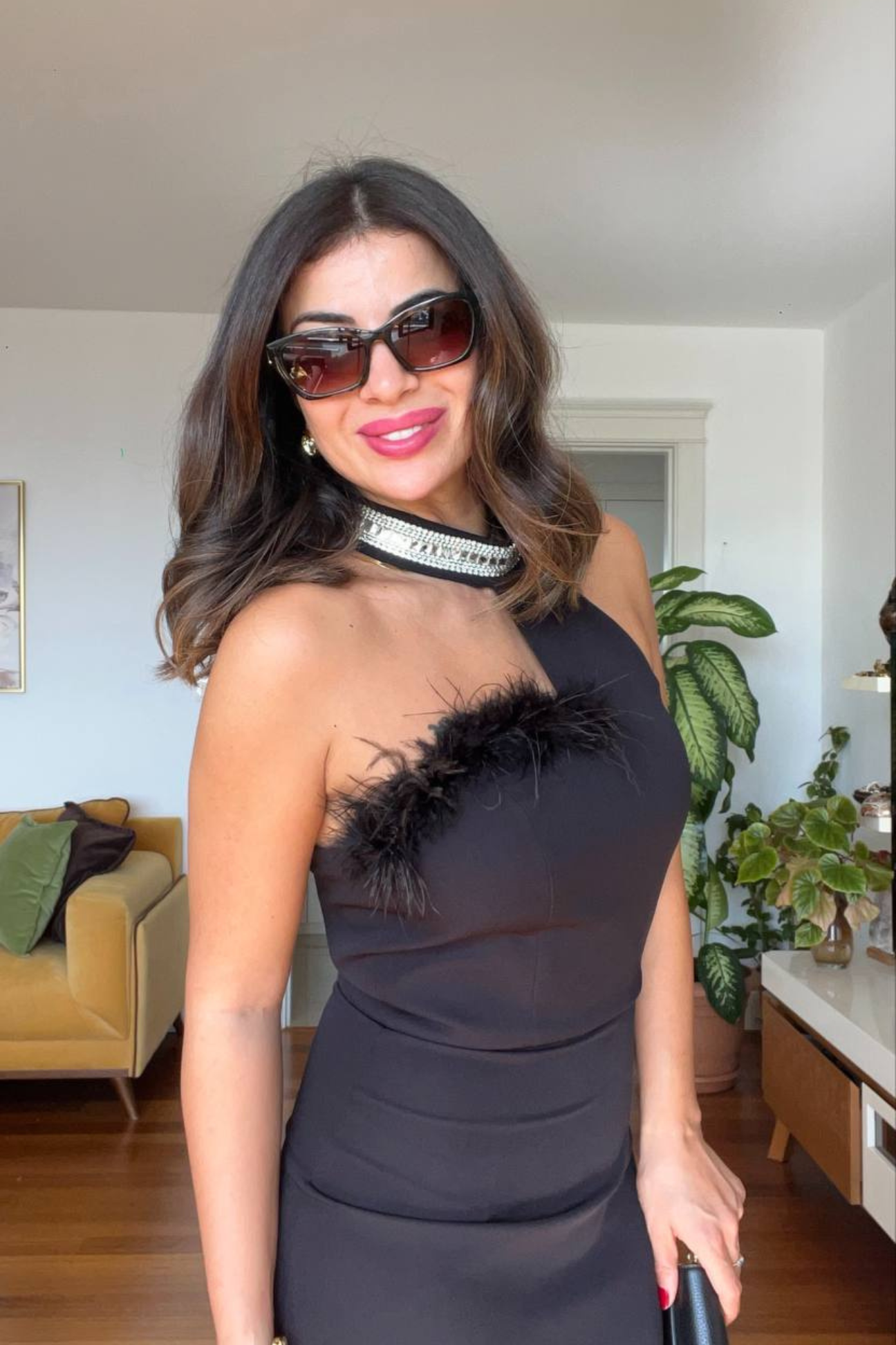 Valencia Neck Tie Pencil Dress