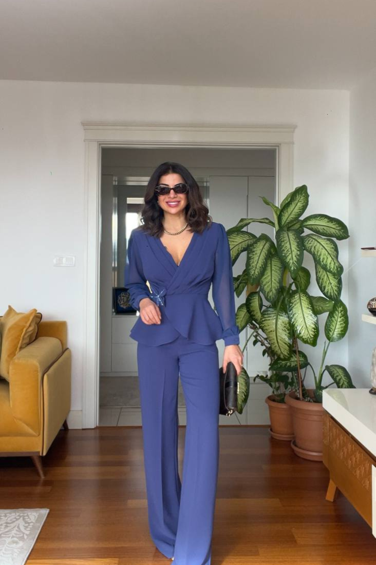 Waist Flower Co-Ord Set