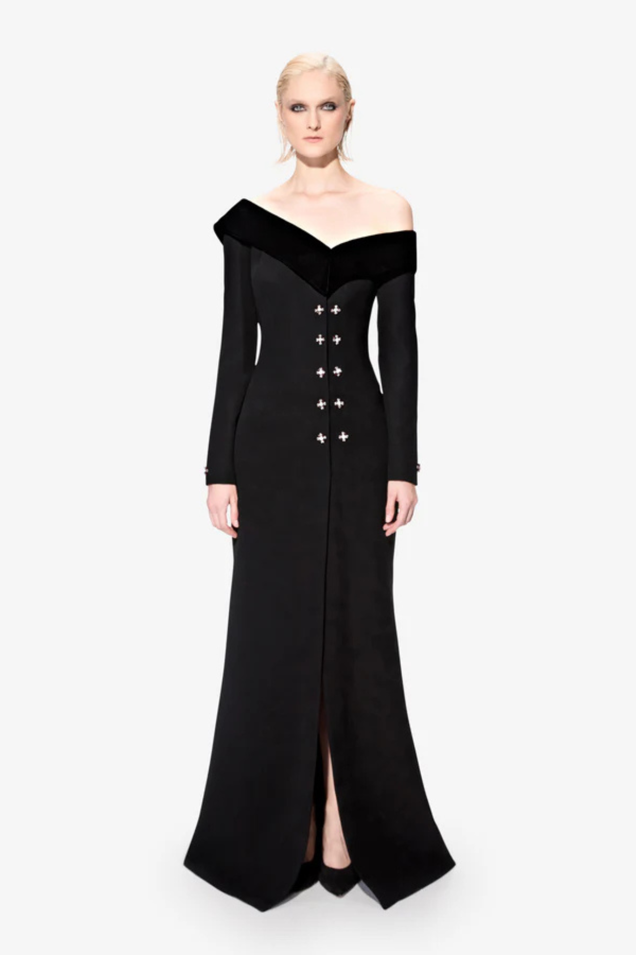 Celestial Crystal Beaded Dress – Belavouss