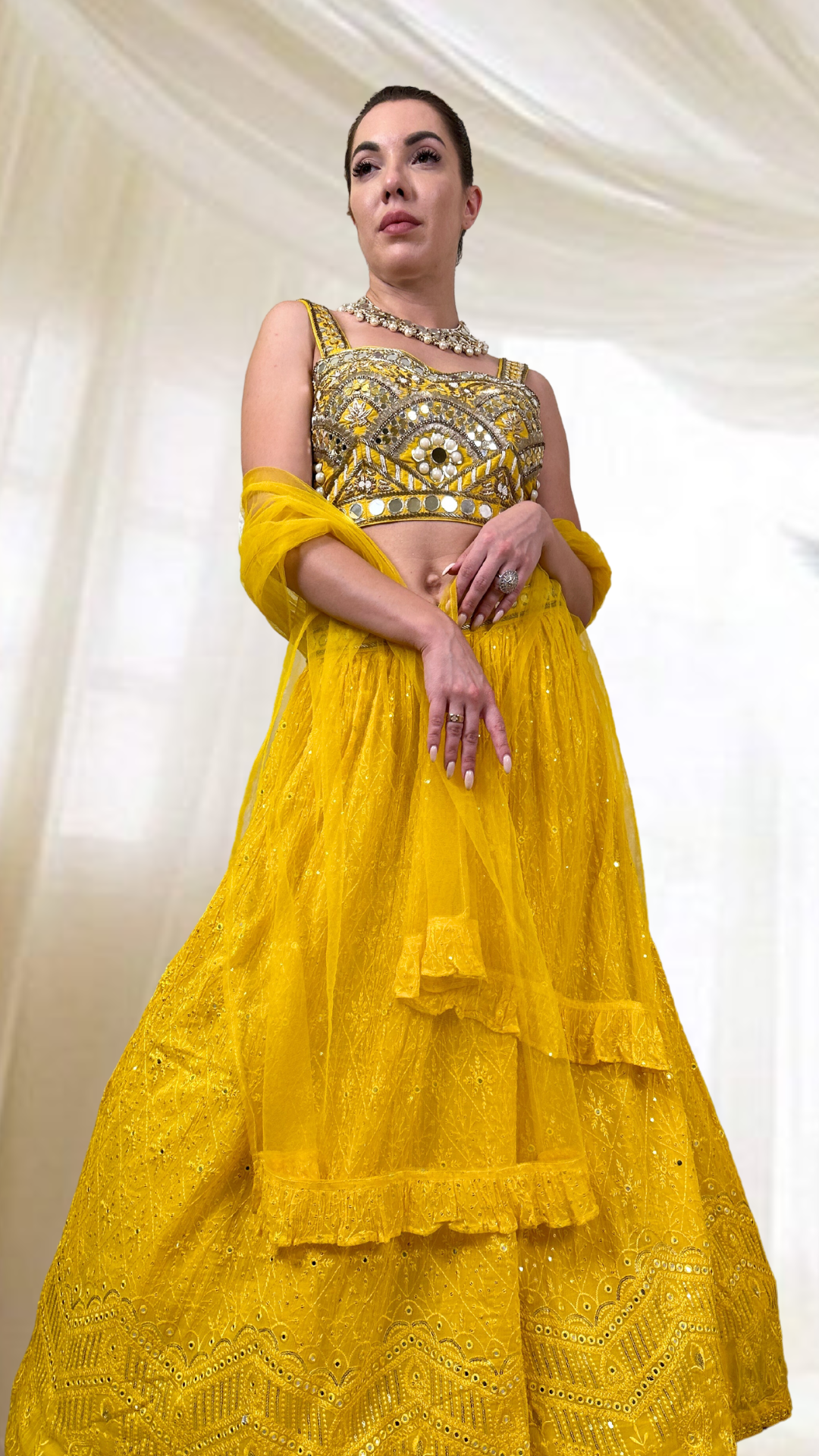 Sunny Mirror Lehenga Set