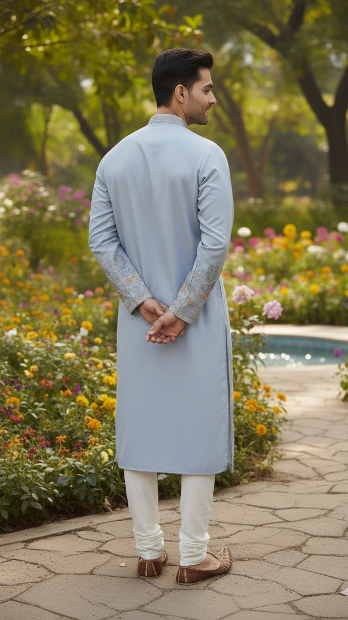 Royal Embroidered Kurta Set