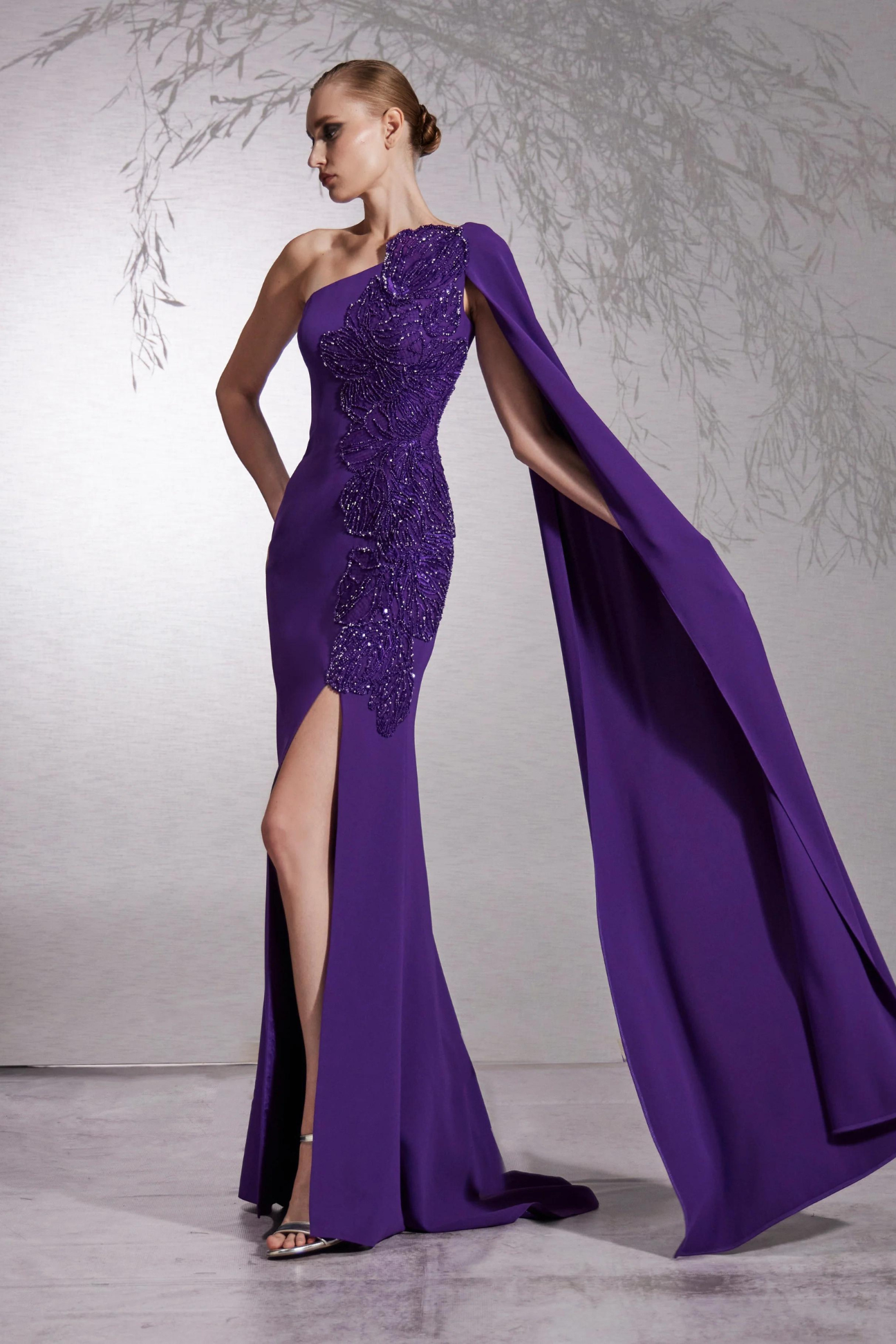 Beaded Flowers Dress