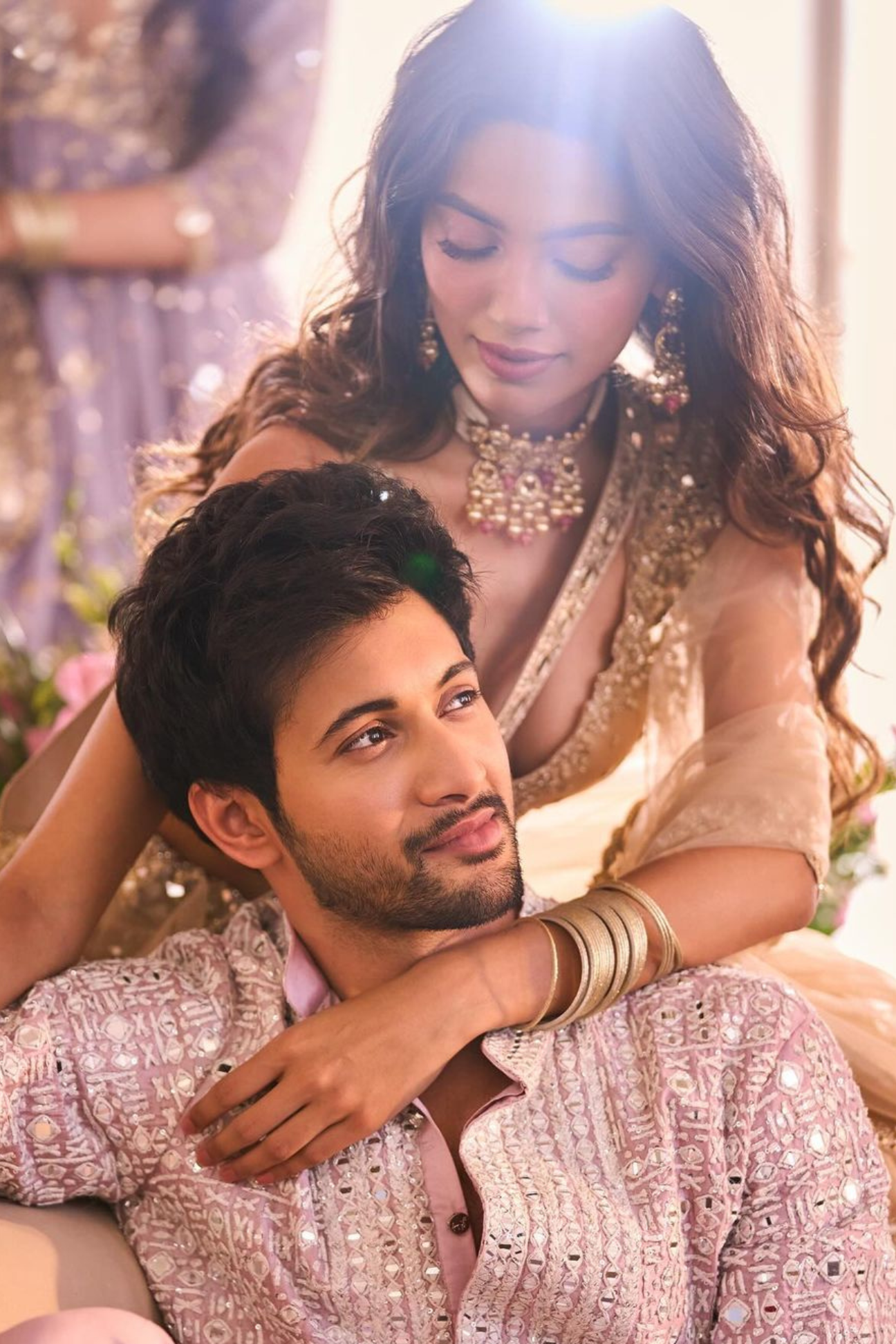 Chanderi Embellished Kurta Set