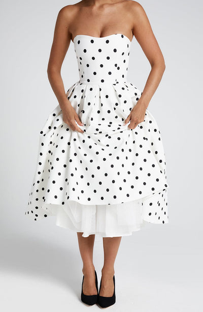 Polka Edith Midi Dress