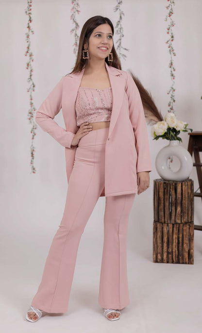 Boss Babe Peach Co-ord Set