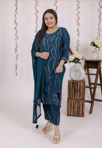 Opara Silk Suit Set