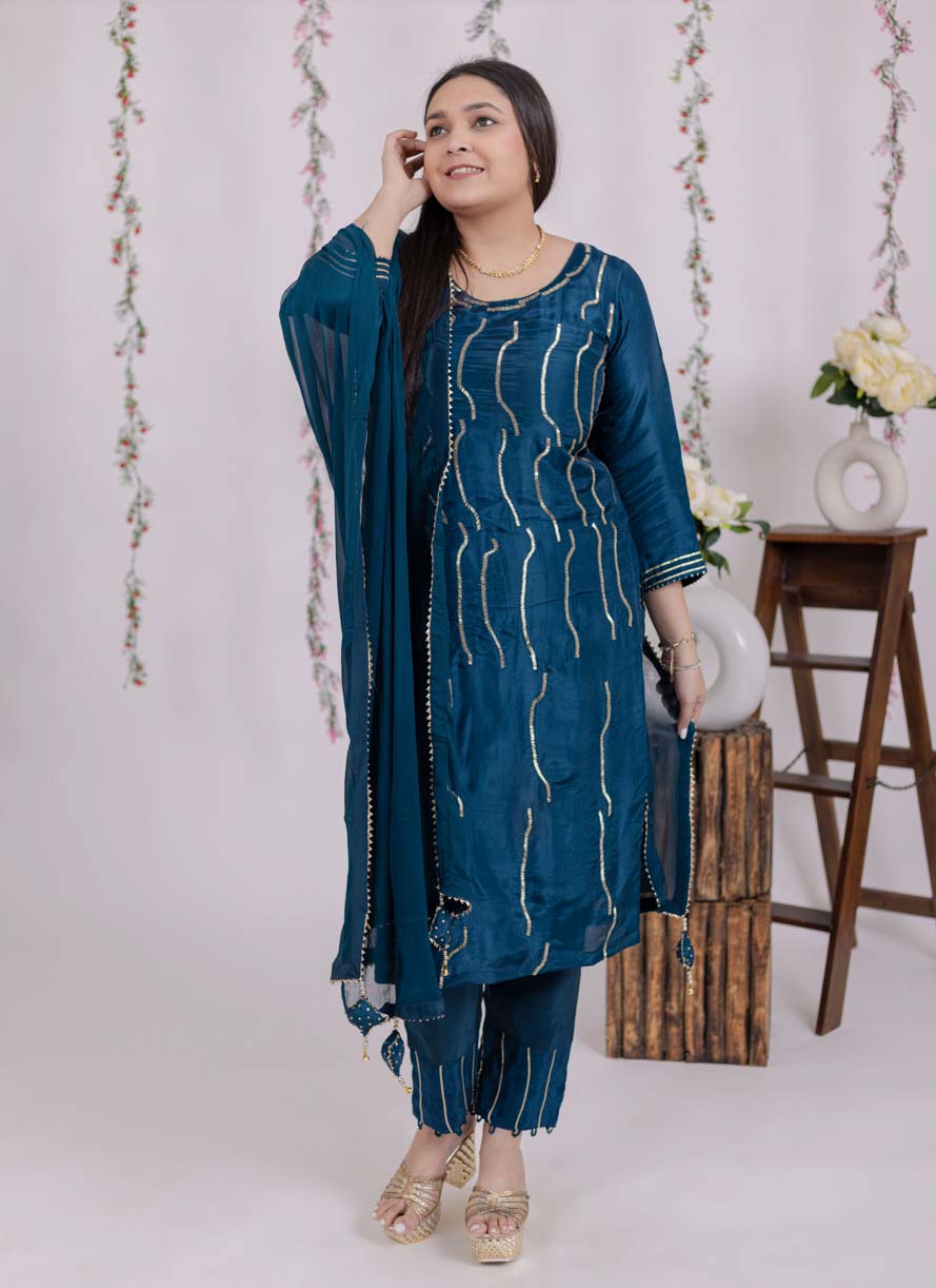 Opara Silk Suit Set