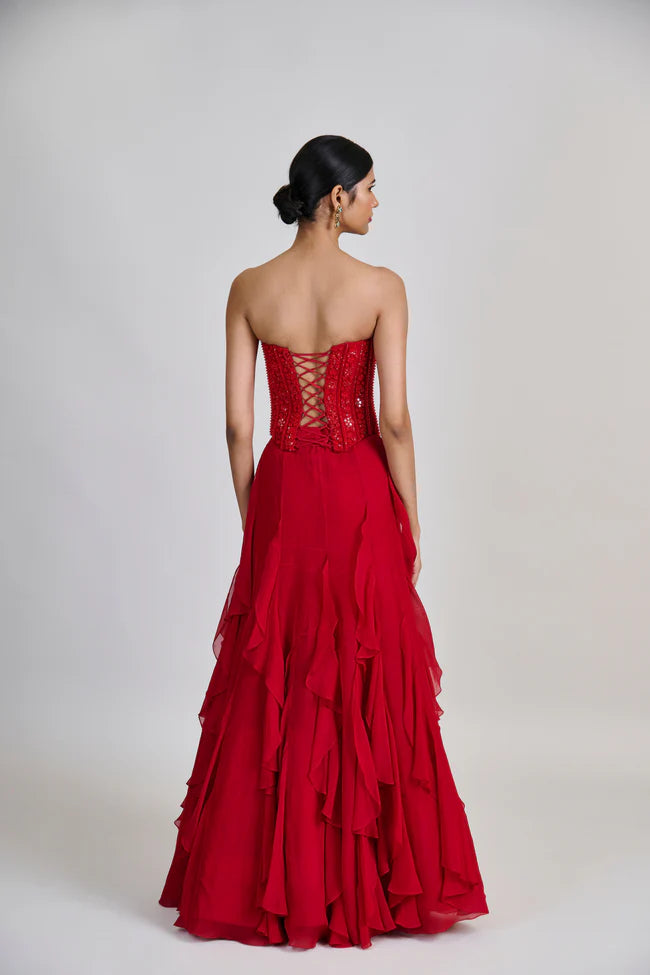 Fiery Muse Corset Set