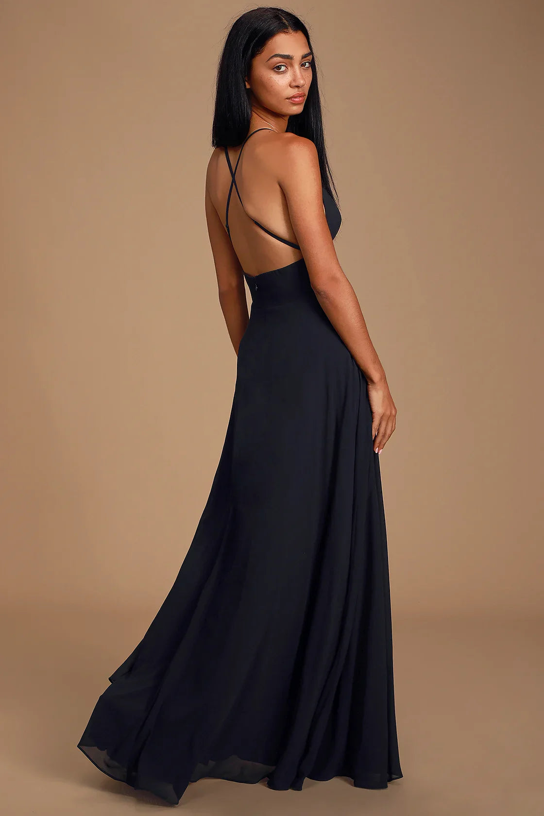 Backless Maxi Dress