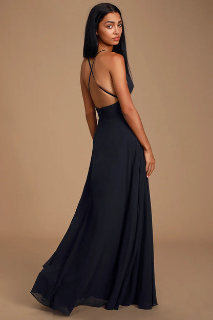 Backless Maxi Dress