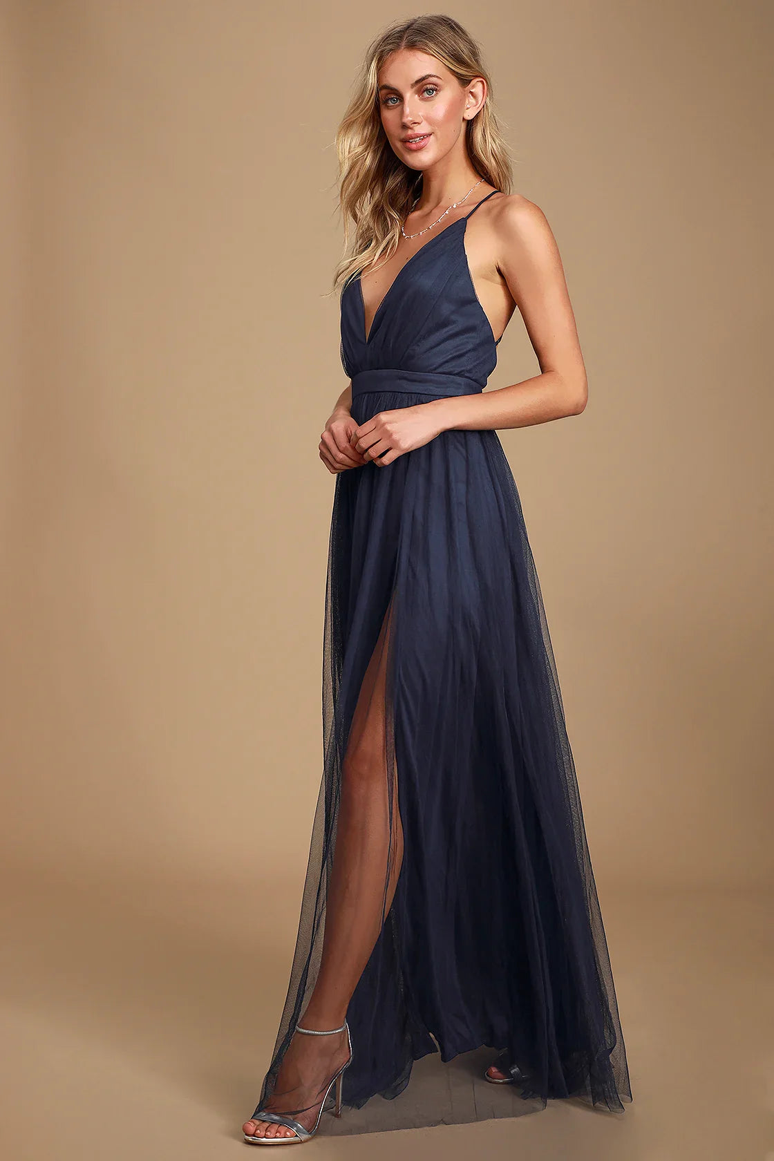 Backless Maxi Dress