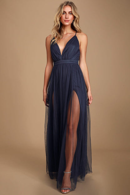 Backless Maxi Dress