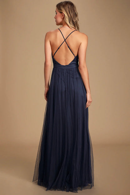 Backless Maxi Dress