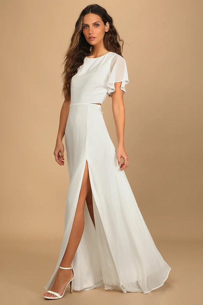 Bliss Garden Cutout Maxi Dress