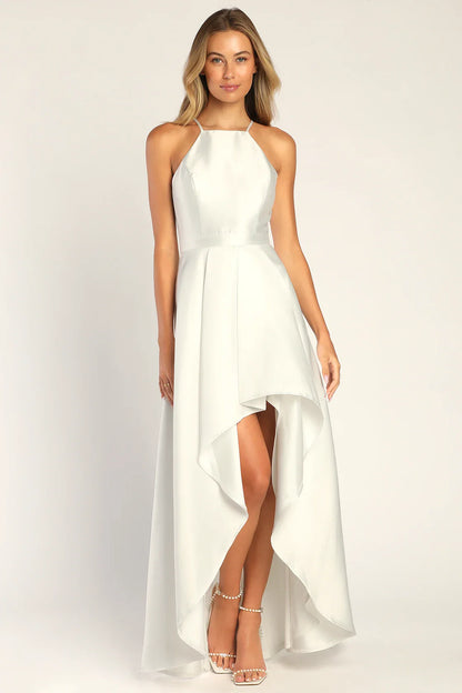 Showtime High-Low Maxi Dress