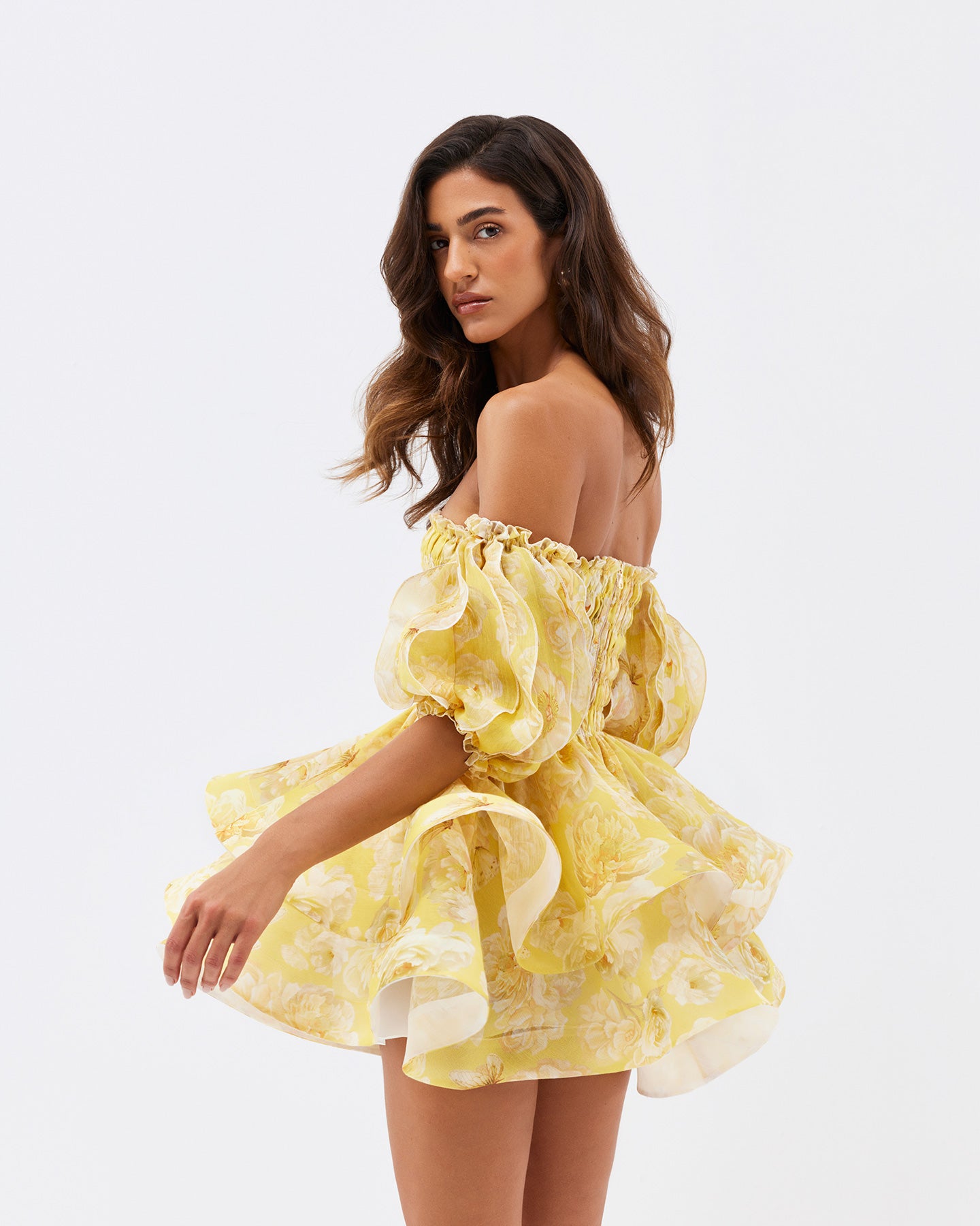 Buttercup Amaryllis Dress