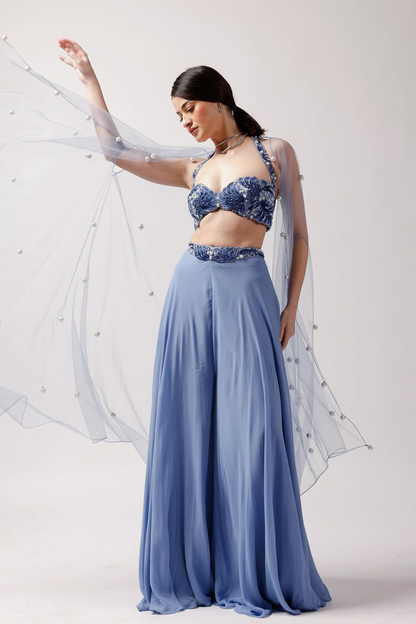 Ocean Breeze Indo-Western Set