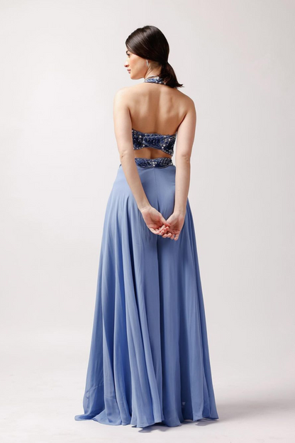 Ocean Breeze Indo-Western Set