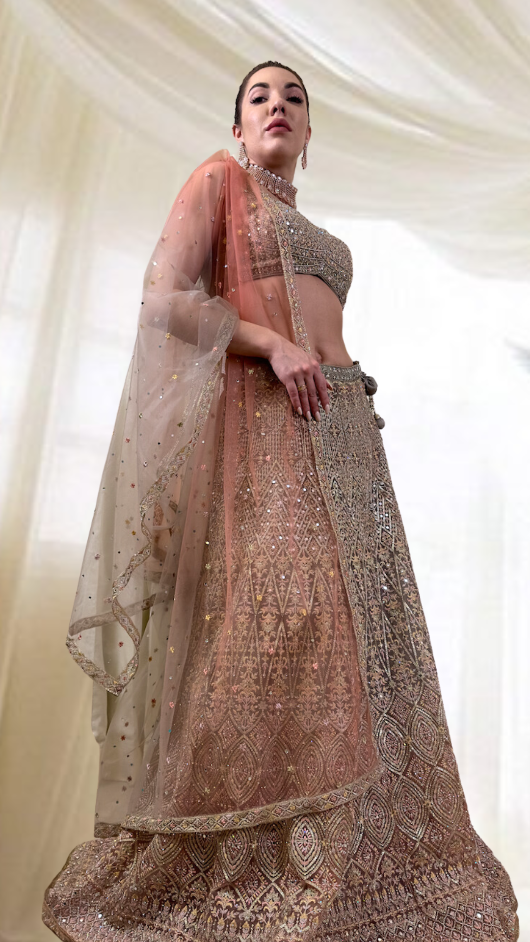 Golden Lehenga Set