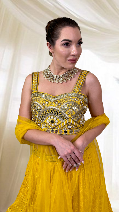 Sunny Mirror Lehenga Set