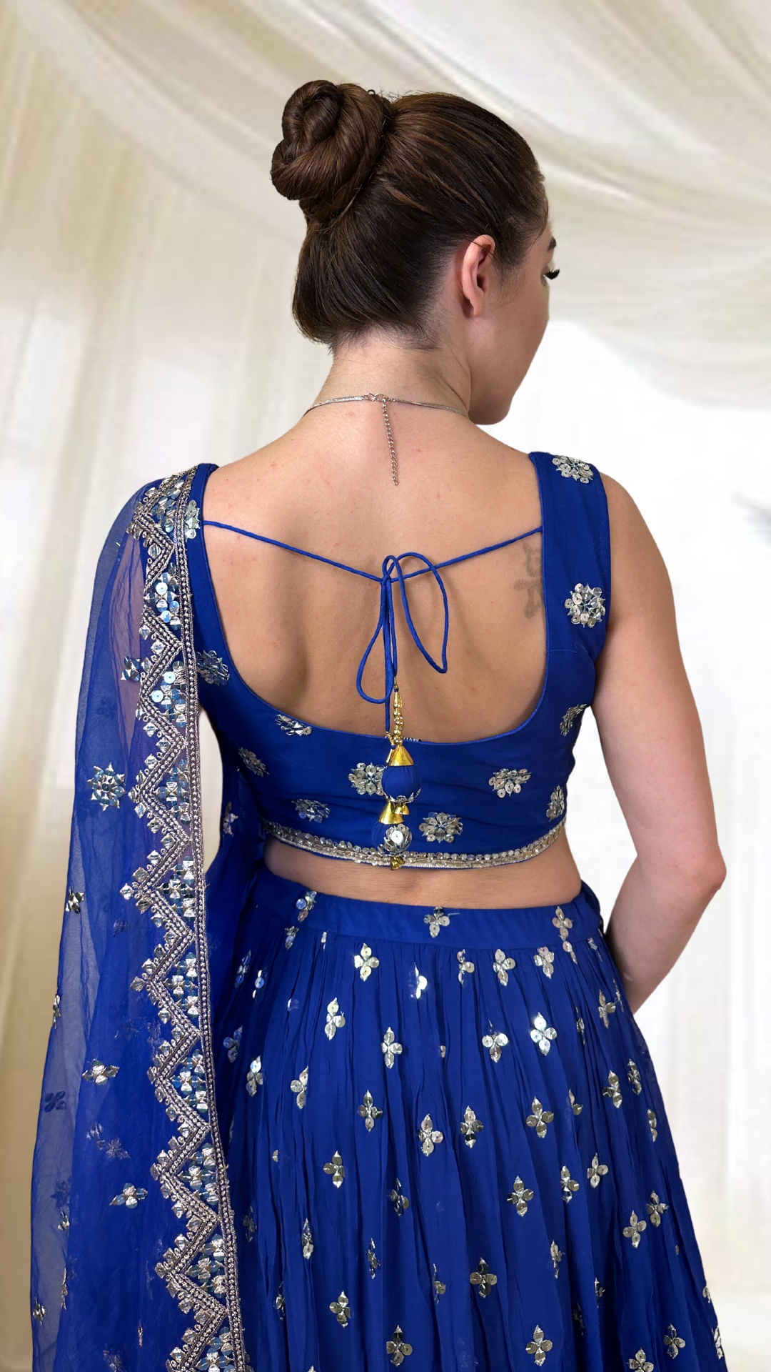 Royal Blue Lehenga Set