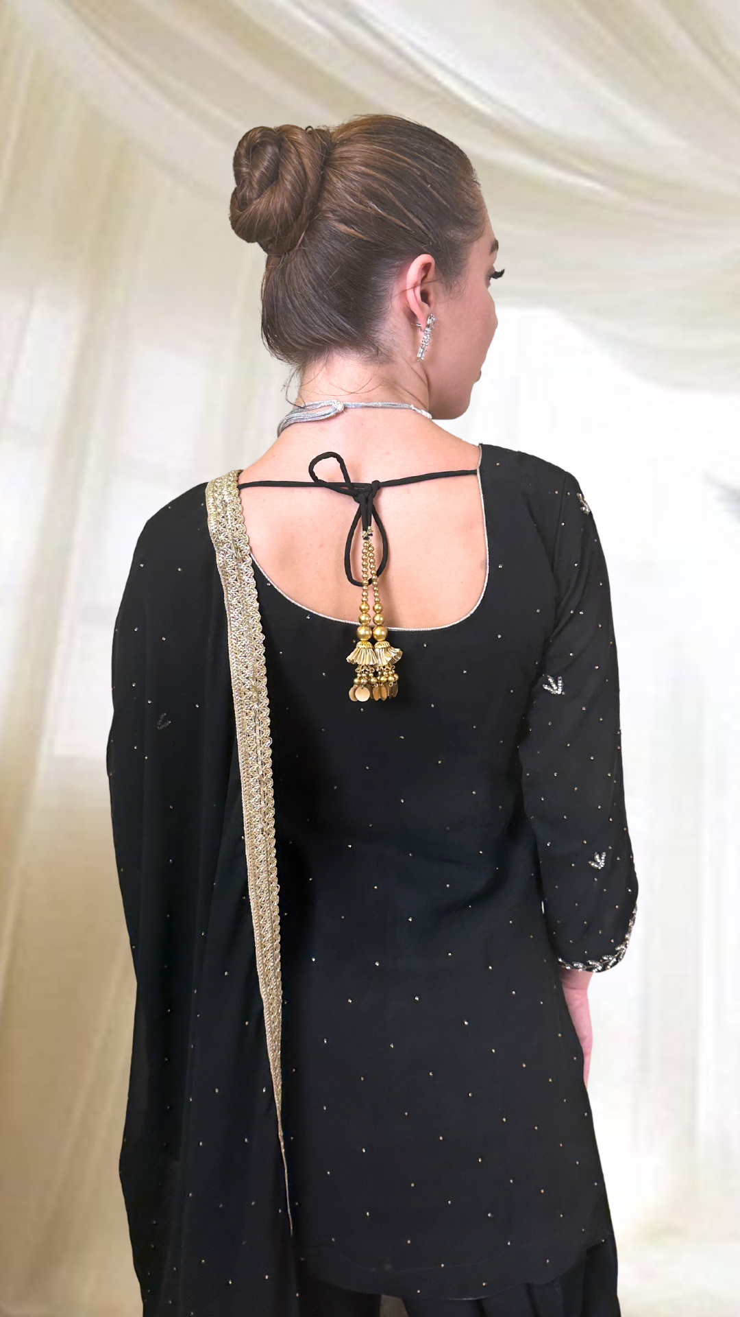 Black Kurta & Salwar Set