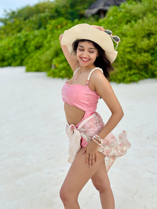 Pearl Strap Monokini