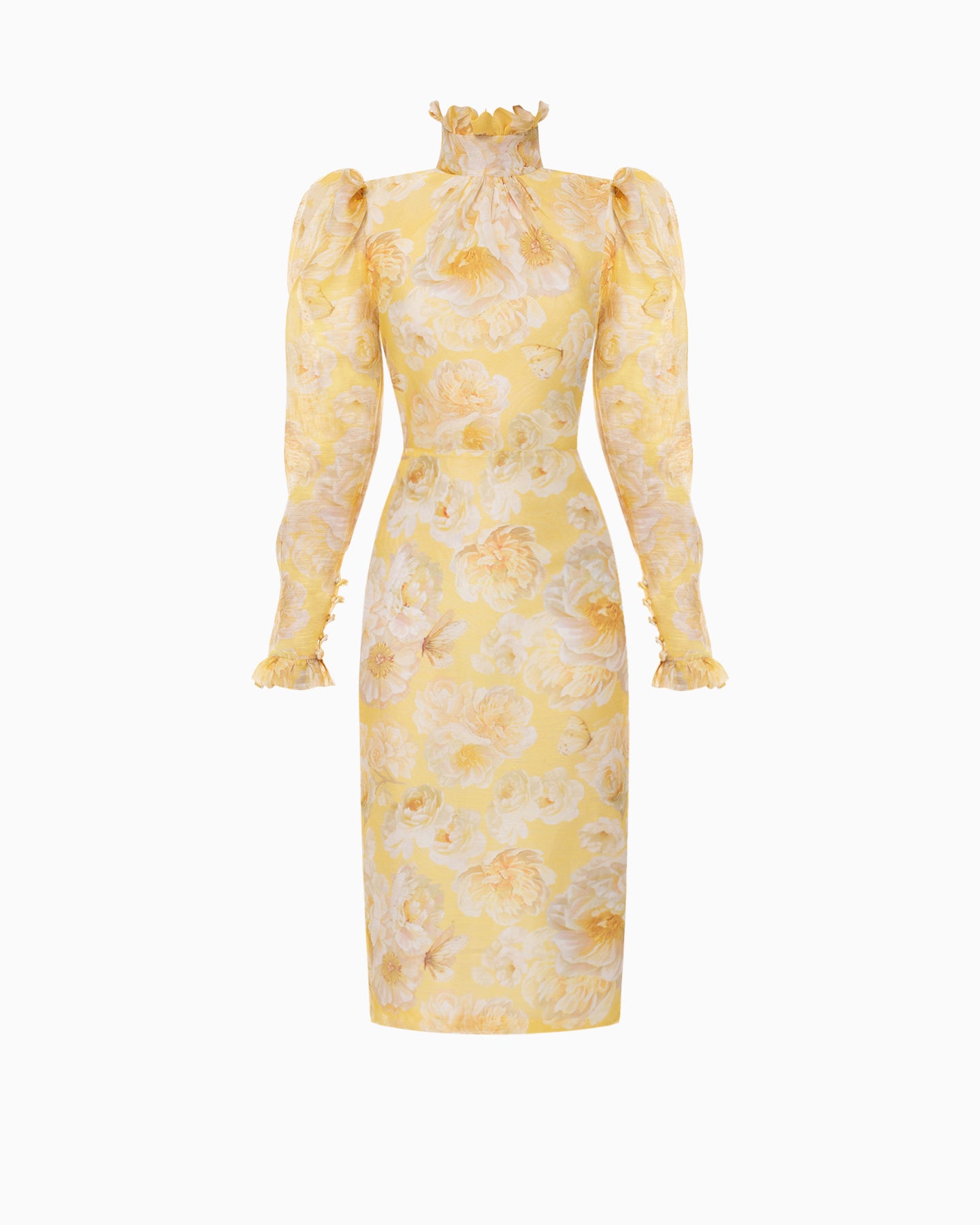 Buttercup Rose Midi Dress