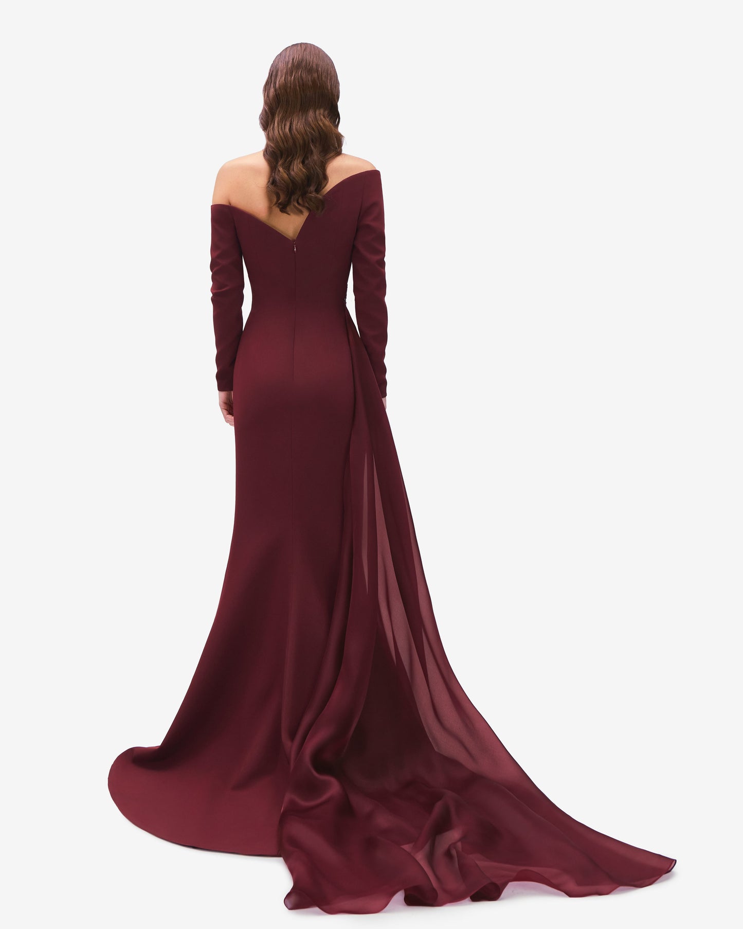 Garnet Cascade Dress