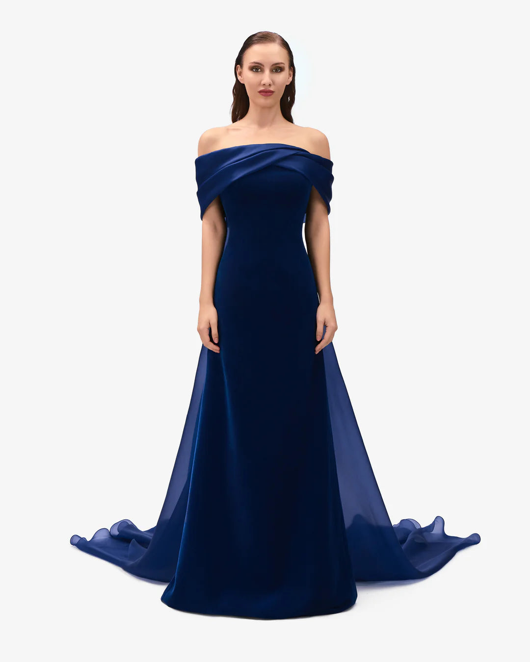 Wing Draped Dress