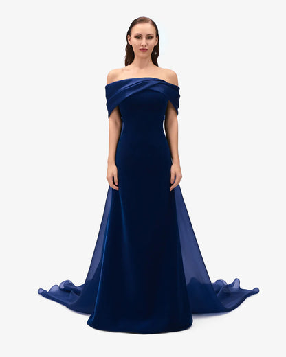 Wing Draped Dress
