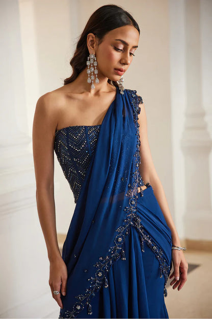 Velora Luxe Drape Saree