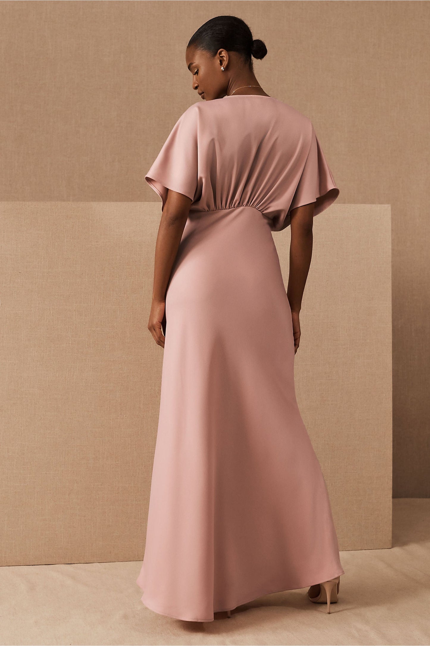 Satin Maxi Dress