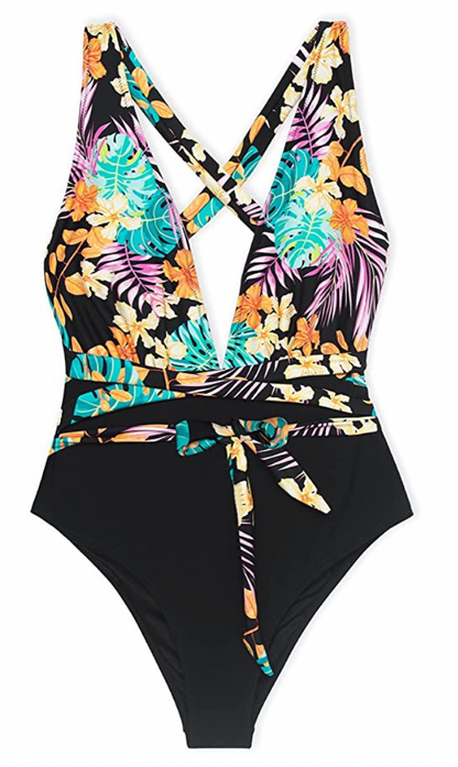 Floral Printed Monokini