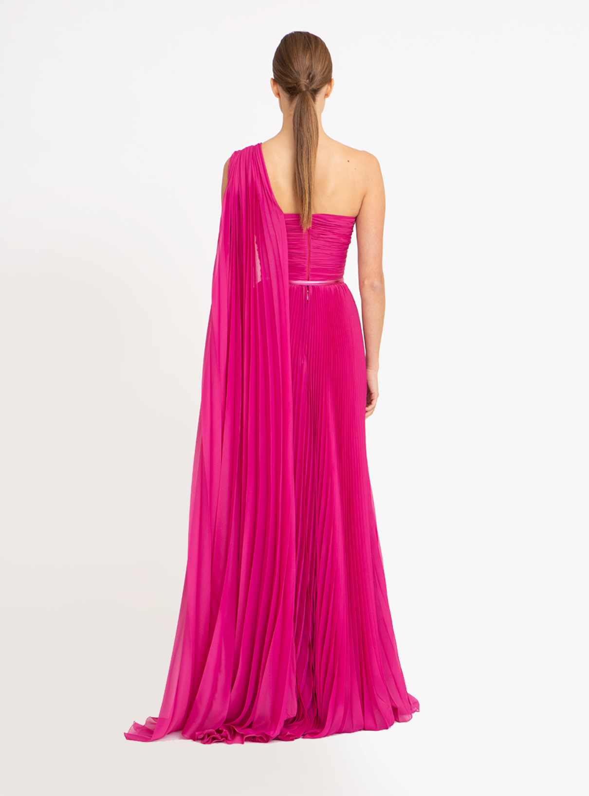 Chiffon Pleated Dress