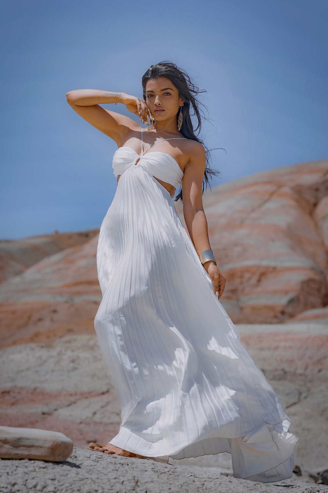 Flowy maxi dress clearance