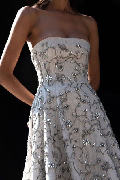 Glamorous Embroidered Maxi Dress