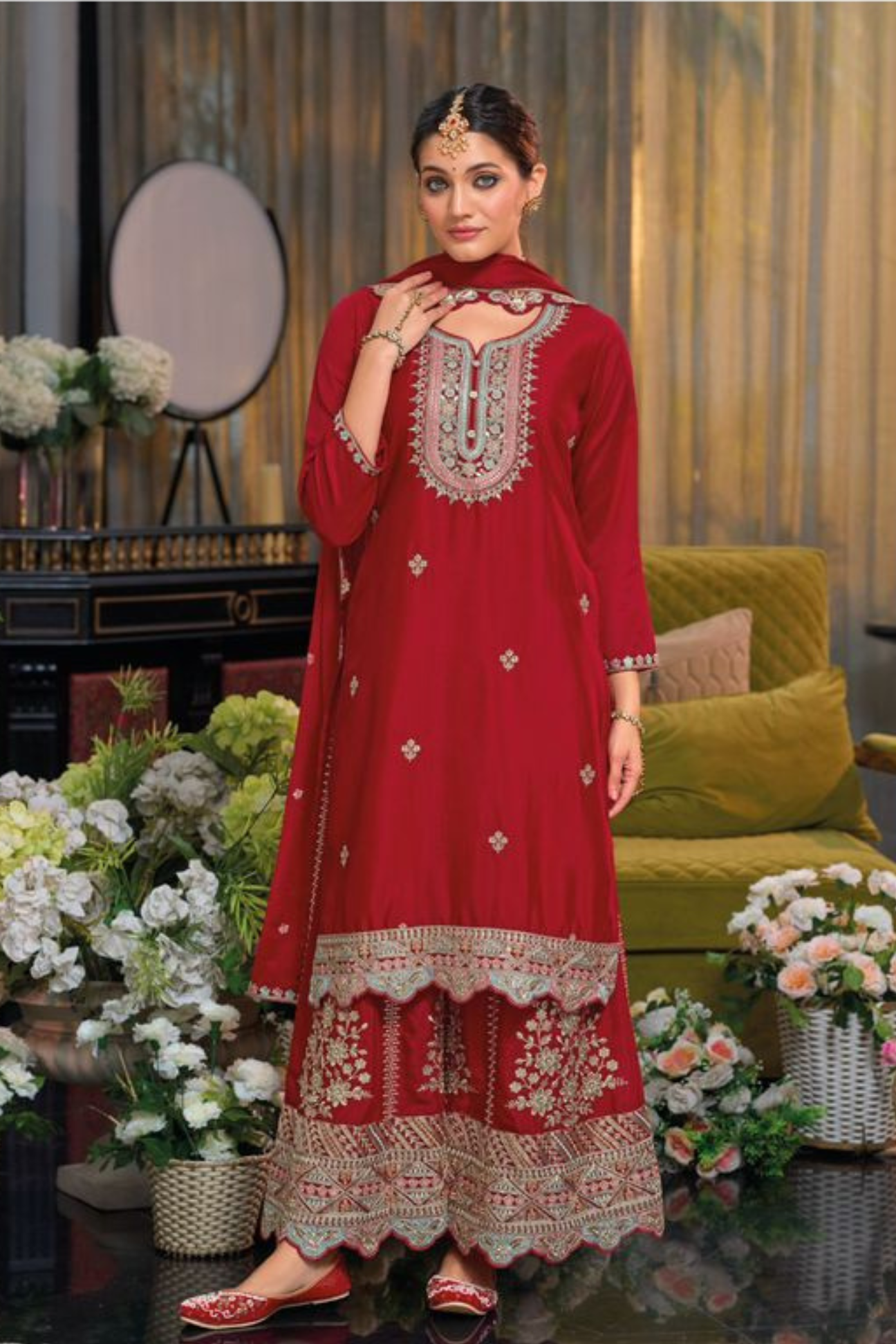 Safroon Kurta Set