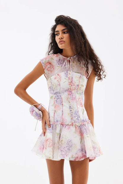 Rosie Whisper Gladiolus Dress