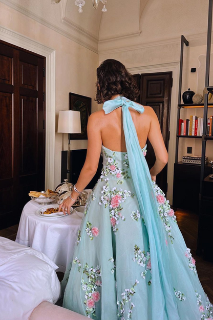 Floral Elegance Gown