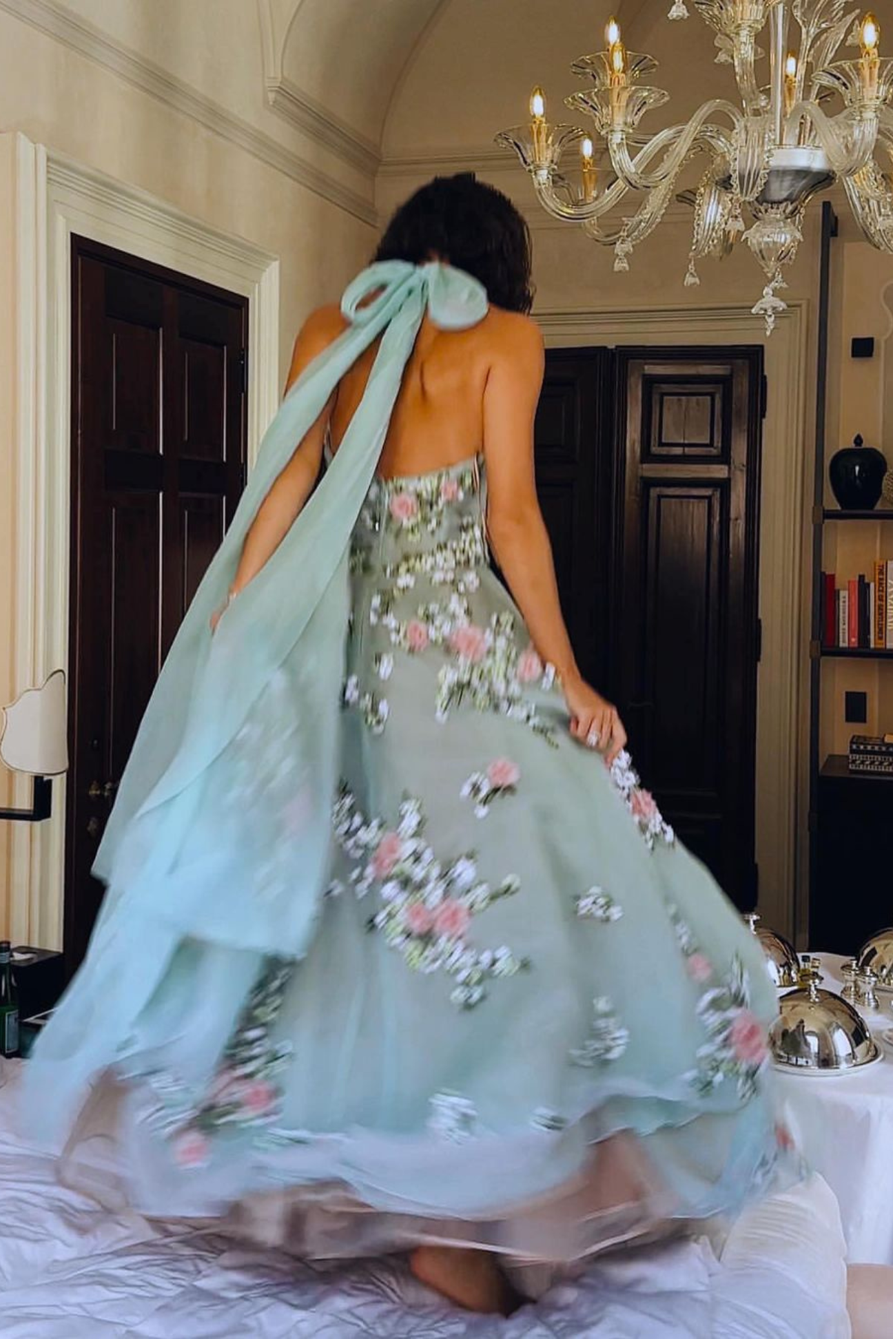 Floral Elegance Gown