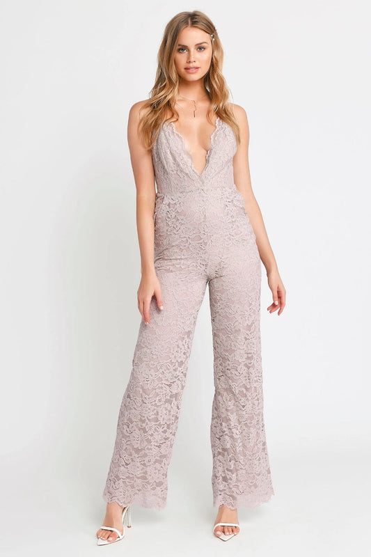 Wide Leg Cami Jumpsuit