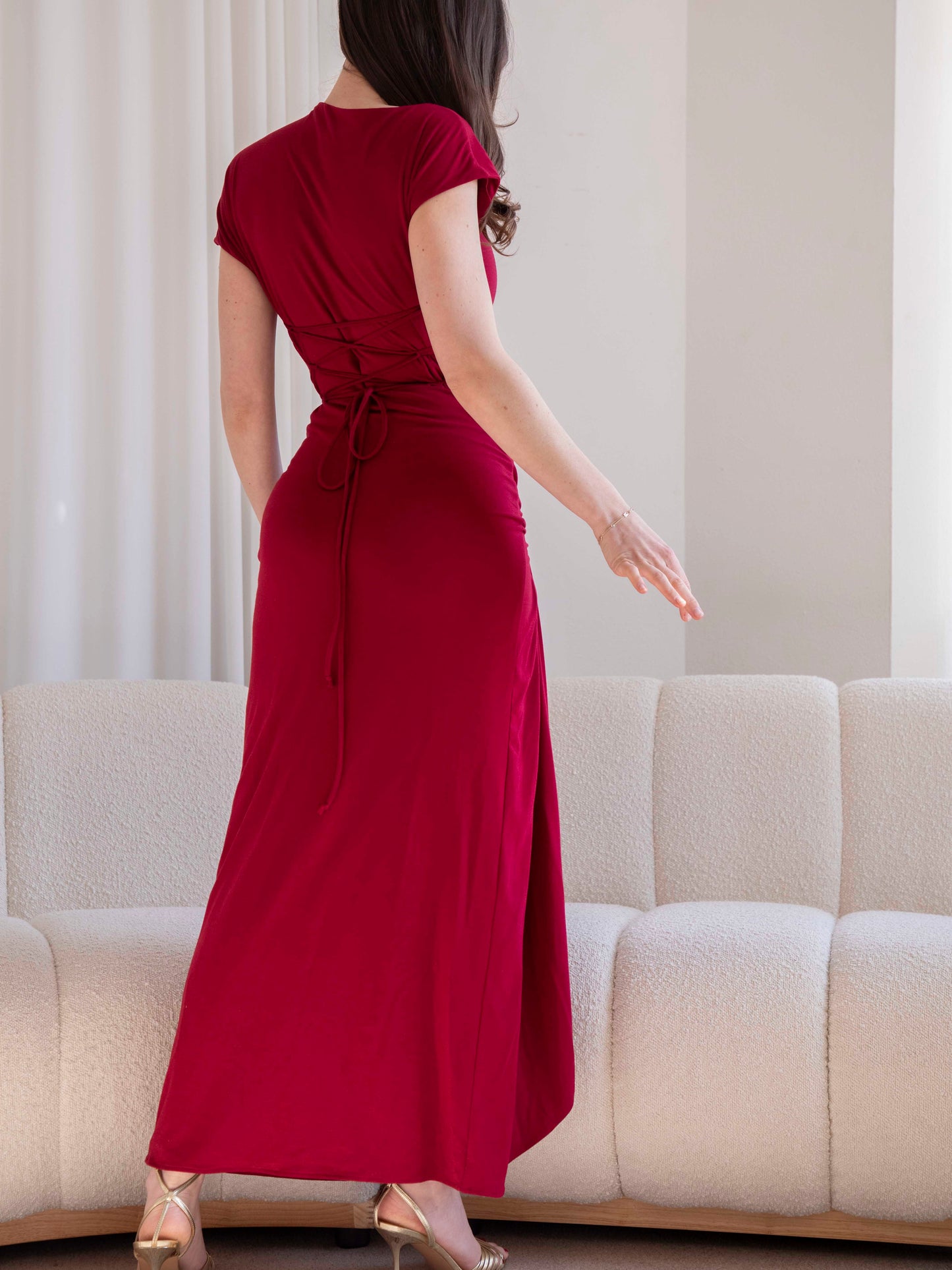 Eclipse Drape Dress