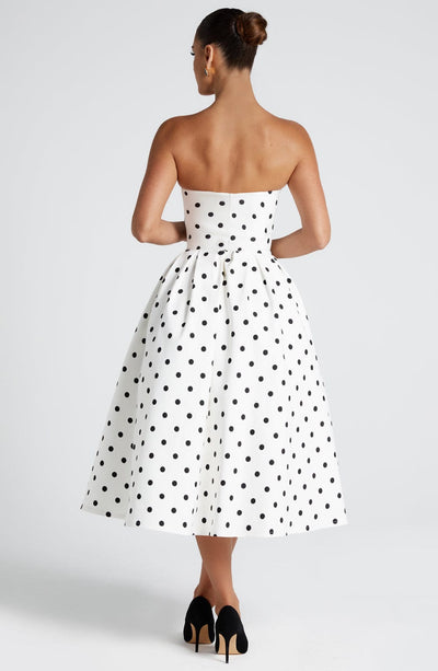 Polka Edith Midi Dress