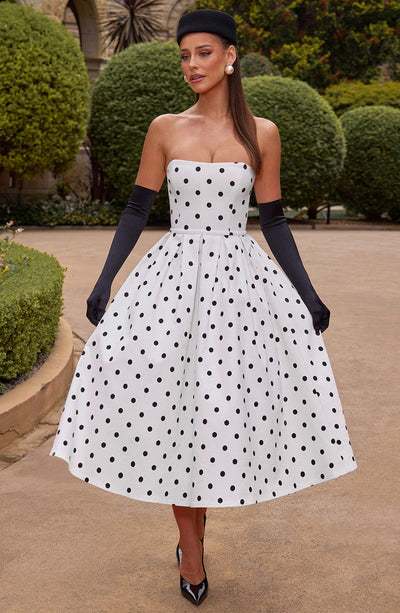 Polka Edith Midi Dress